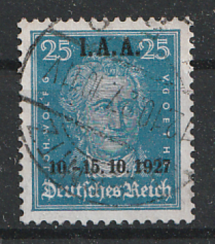 Michel Nr. 409, Tagung Arbeitsamt gestempelt.