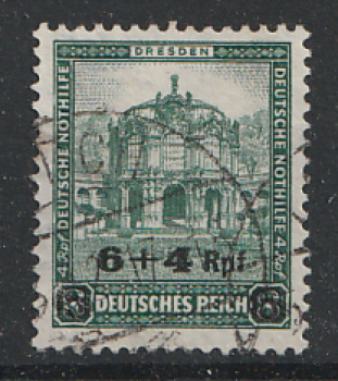 Michel Nr. 463, Nothilfe gestempelt.